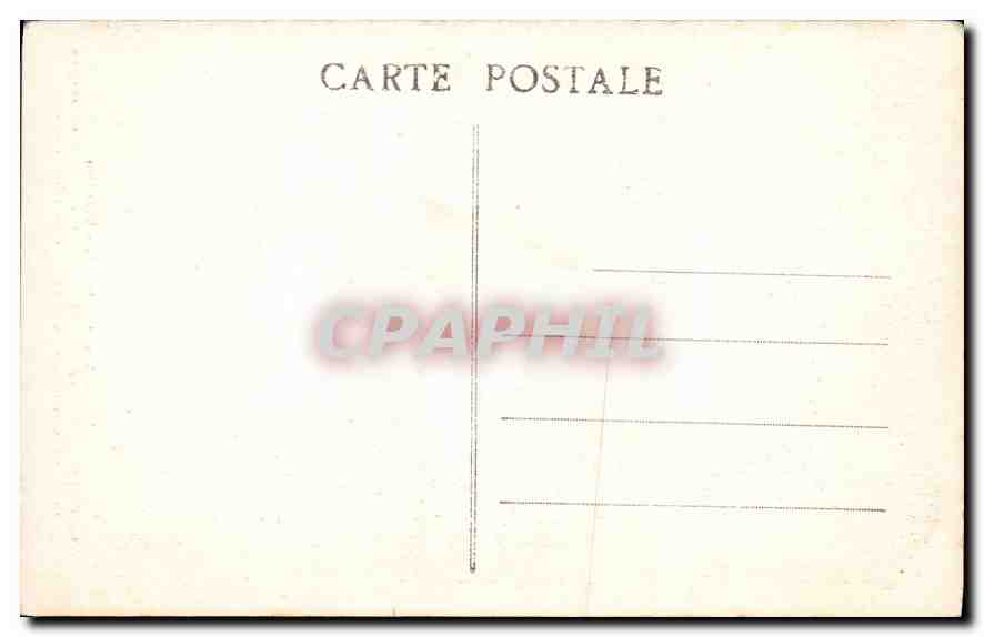 CPA Poitiers (Vienne) Baptistere Saint Jeau — Back