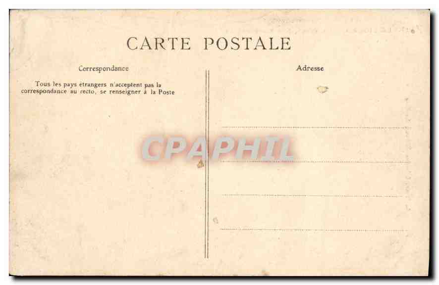 CPA Le Lioran Le Cantal Pittoresque La Vallee pres Saint Jacques — Back