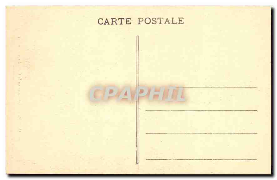 CPA Quimper Interieur de la Cathedrale La Naf — Rückseite