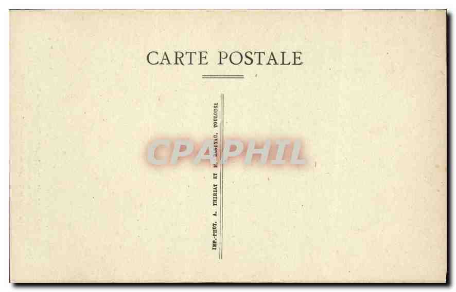 CPA Saint Maximin la Ste Baume La Basilique — Verso