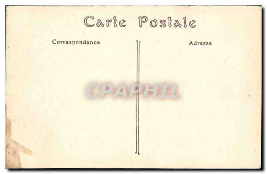 CPA Cannes Les Mouettes sur la Plage de la Croisette  — Verso
