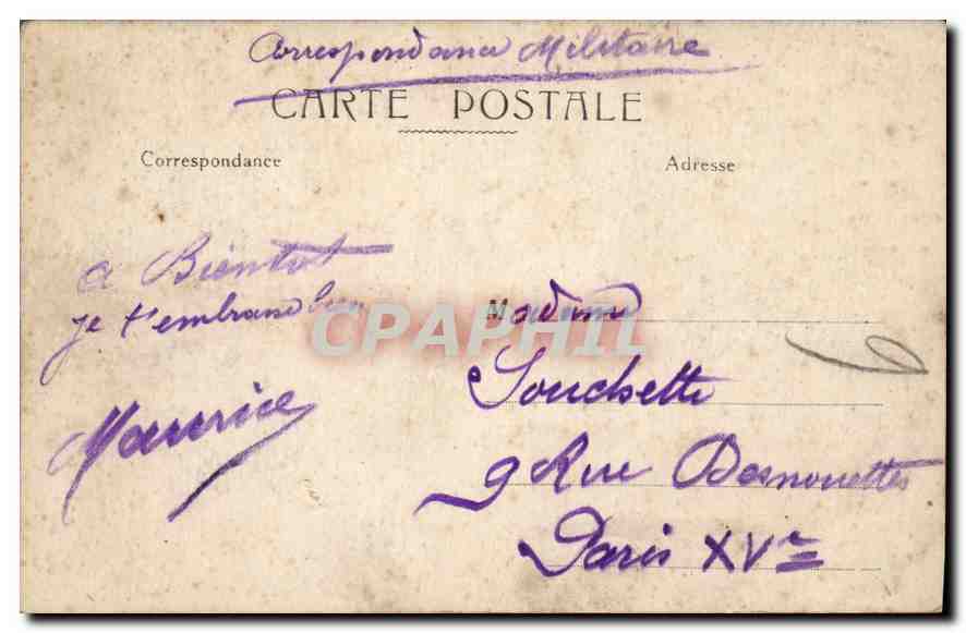 CPA Ablain St Nazaire Panorama  — Rückseite