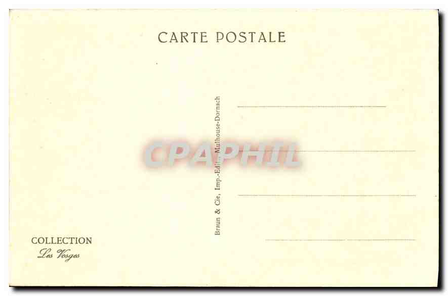 CPA Contrexeville Cour de l'Etablissement hydromineral  — Verso