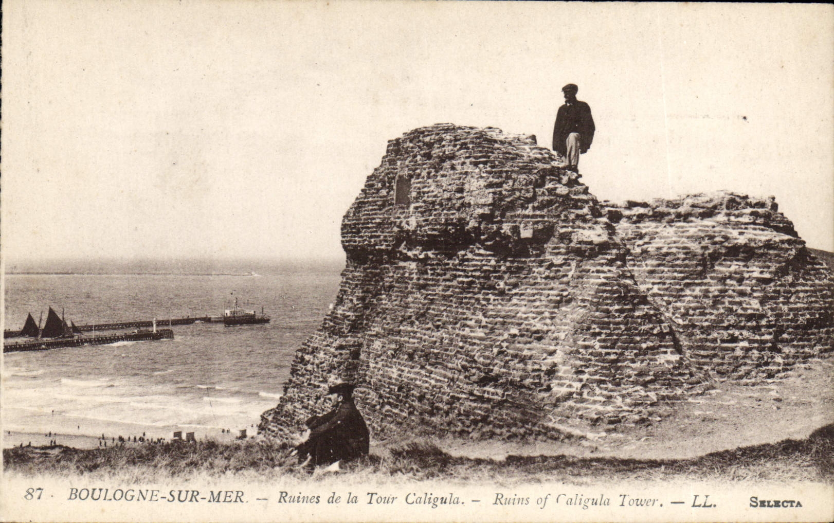 Boulogne-sur-Mer — Ruines de la Tour Caligula — Selecta, n°87