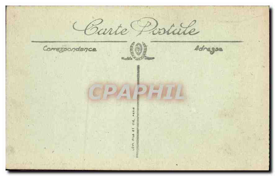 Boulogne-sur-Mer — Ruines de la Tour Caligula — Selecta, n°87 — Rückseite