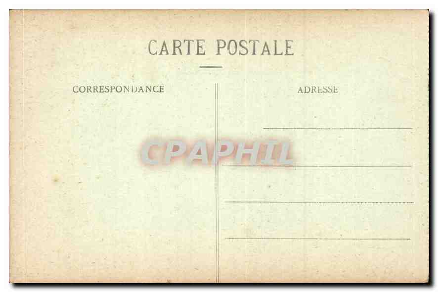CPA Troyes La Grille de l'Hotel Dieu  — Rückseite