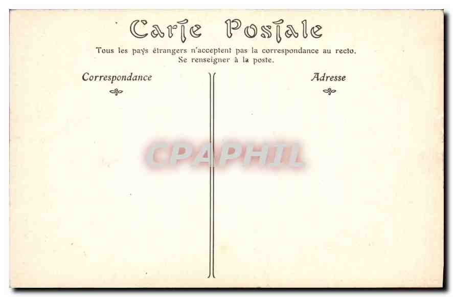 CPA Arles Eglise Saint Trophime le Portail  — Rückseite