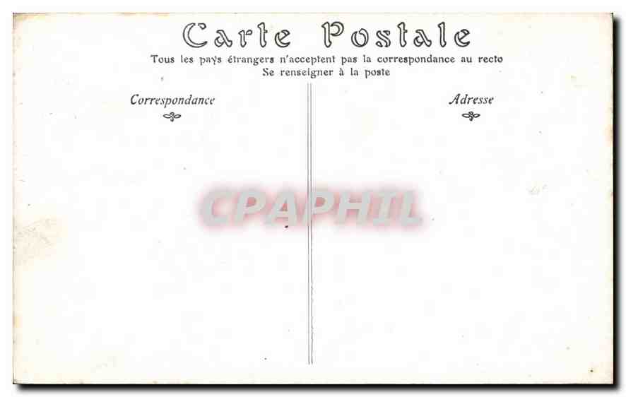 CPA Le sacre de Charles VII a Reims  — Verso