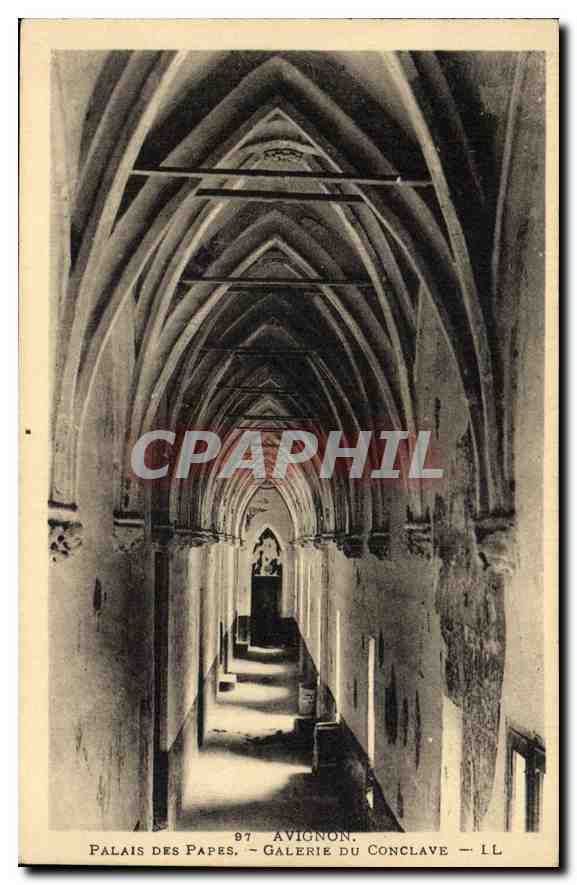 CPA Avignon Palais de Papes Galerie du Conclave 