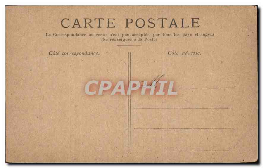 CPA Paris La Colonne Verdome  — Rückseite
