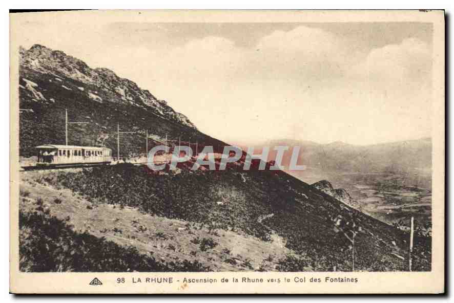 La Rhune - Ascension de la Rhune vers le Col des Fontaines — CPAPHIL n°98