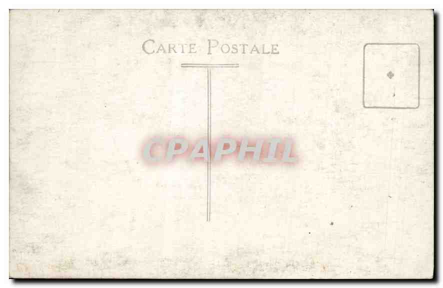 CARTE PHOTO Ruines Militaria  — Rückseite