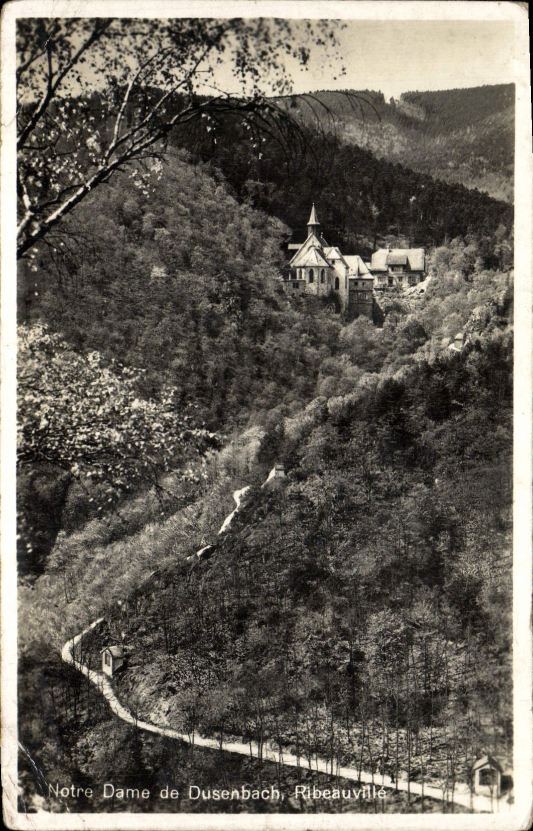 CPA Notre dame de Dusenbach Ribeauville 
