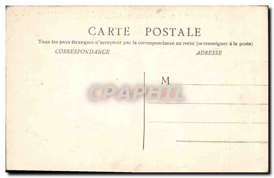 CPA Saulieu Eglise St Andoche Tombeau de St Andoche  — Rückseite
