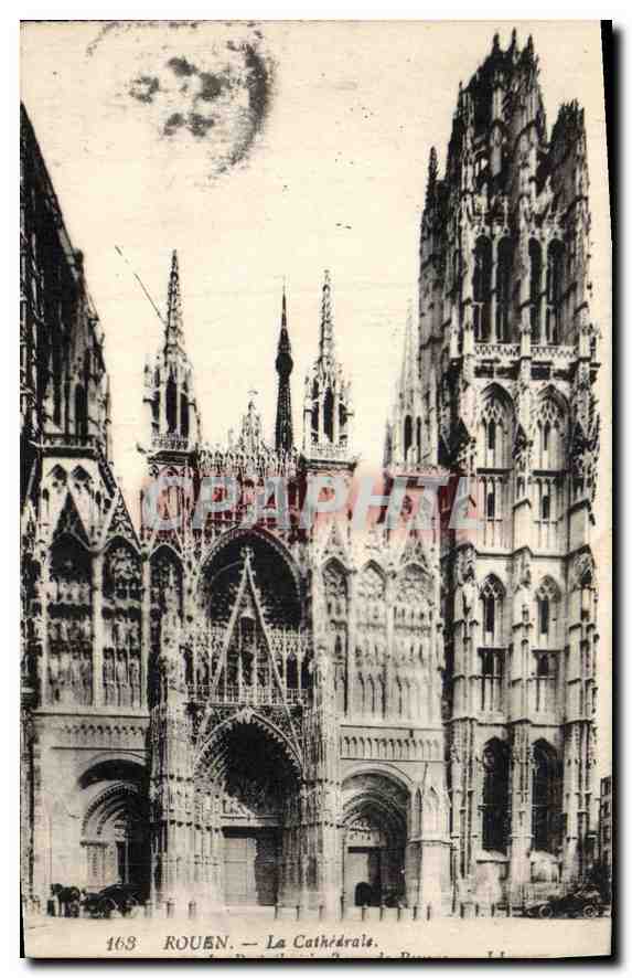 CPA Rouen La Cathedrale 