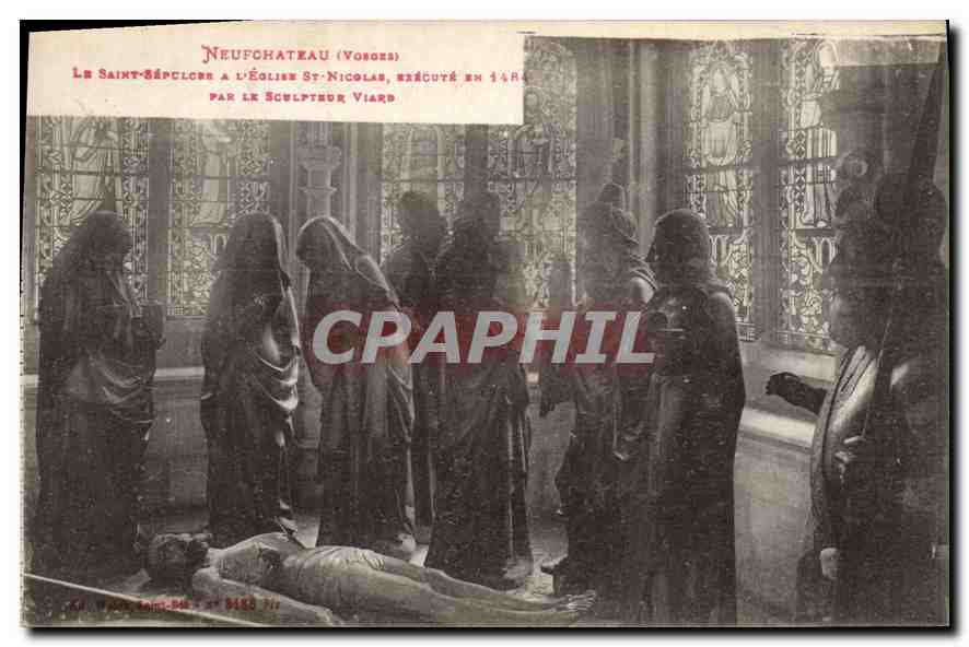 CPA Neufchateau Eglise Saint Nicolas 