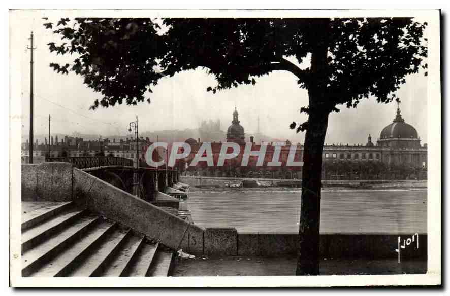 Pont de la Guillotière et Hôtel Dieu — Lyon — Les Éditions d'Art