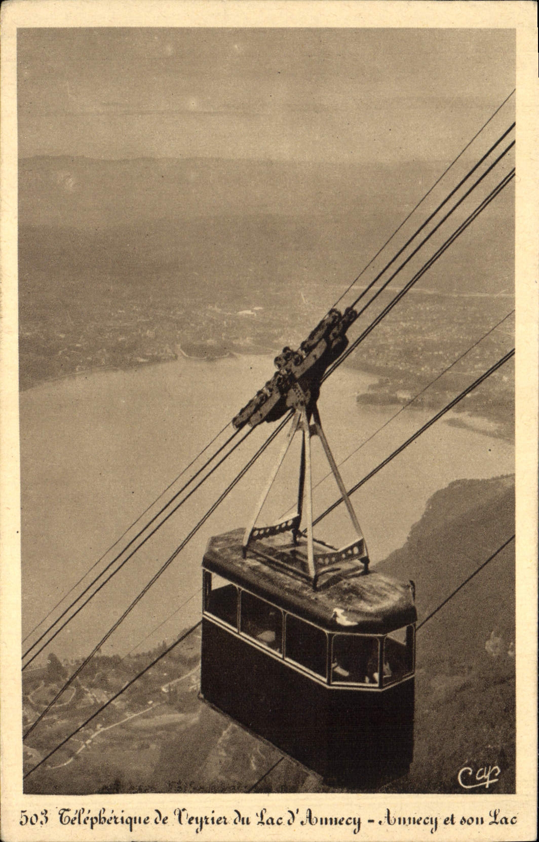 Téléphérique de Veyrier du Lac d'Annecy - Annecy et son Lac — C.A.P. n°503
