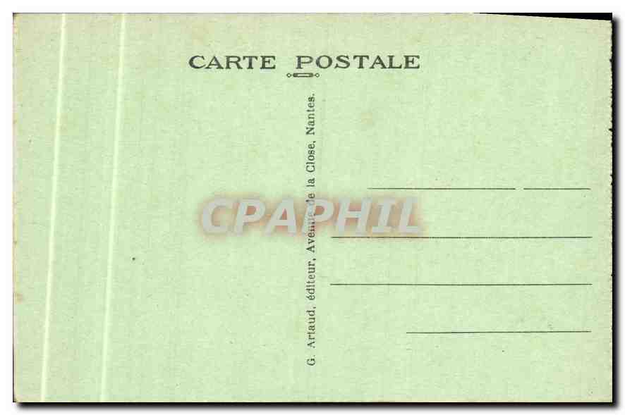 CPA Le Treport l'Eglise Saint Jacques  — Rückseite