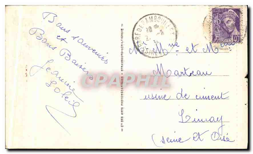 Rambouillet — Le Château et la Pièce d'Eau — LL — Rückseite
