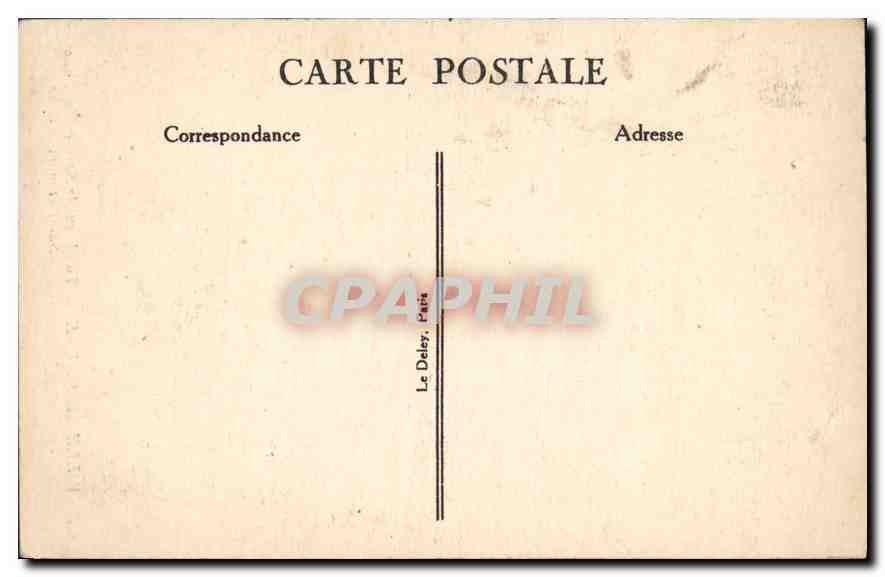Gravelle-le-Havre — Tombeau de Sainte-Honorine — éditeur Le Daley, Paris — Verso