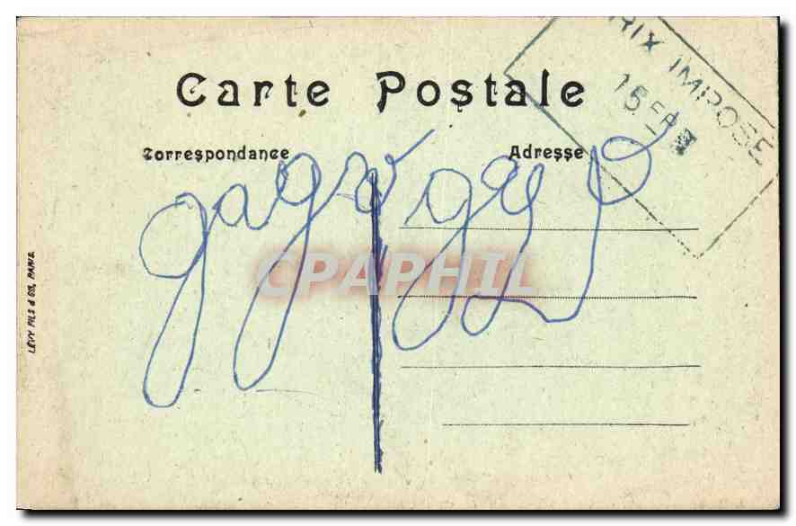 Saint-Brieuc — Vallée du Gouët au rond-Point Alfred-de-Musset — LL — Rückseite