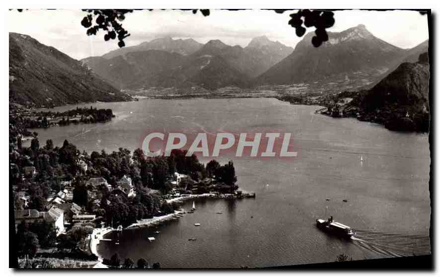 Lac d'Annecy — Massif des Bauges — Édition Craphil