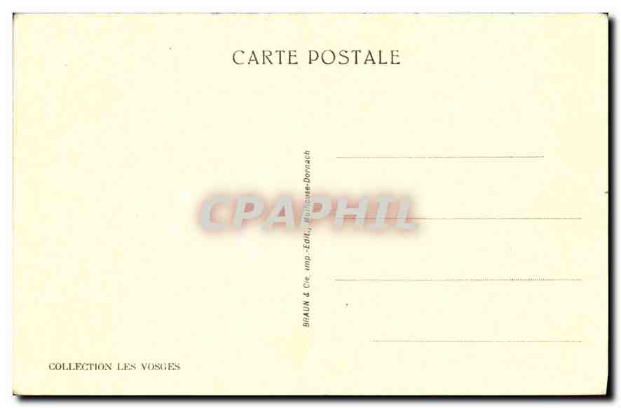 CPA Epinal Eglise ST Maurice Portail des Bourgeois  — Rückseite