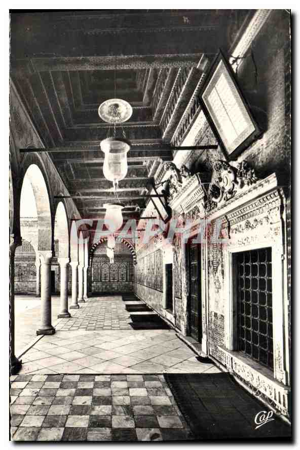 CPA Kairouan Mosquee du Barbier Entree du Tombeau 