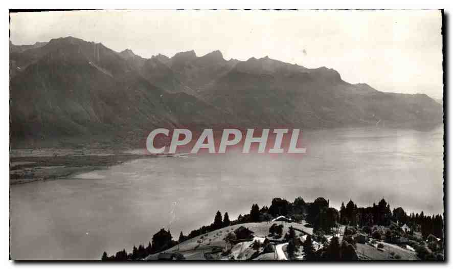 CPM Caux Lac Leman et les Alpes de la Savoie