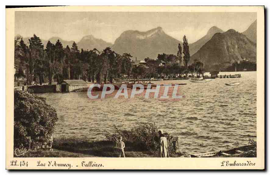 CPA Lac d'Annecy Talloires L'Embarcadere 