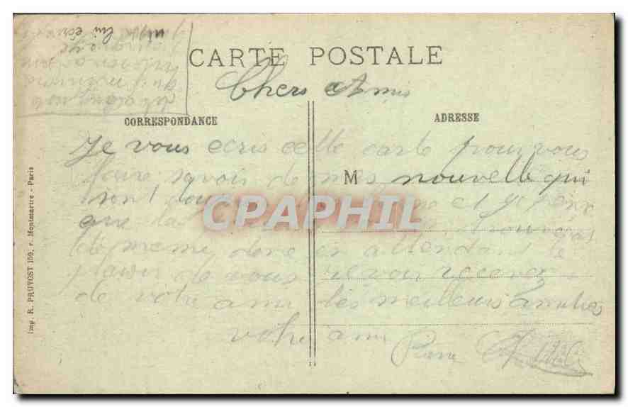 Vauquois (Meuse) — prise par les troupes françaises — R.P. — série 98, éditée par Visé Paris — Back