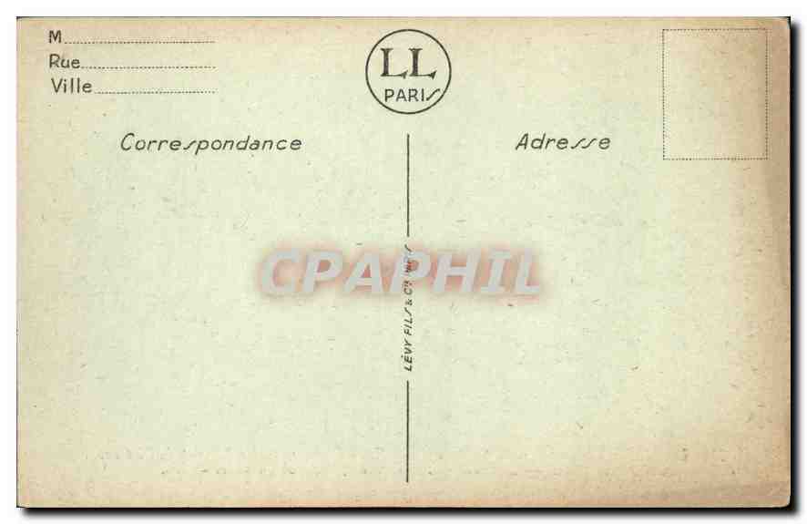 CPA Militaria Les Ruines de la grande guerre Craonne le sommet du Plateau  — Rückseite