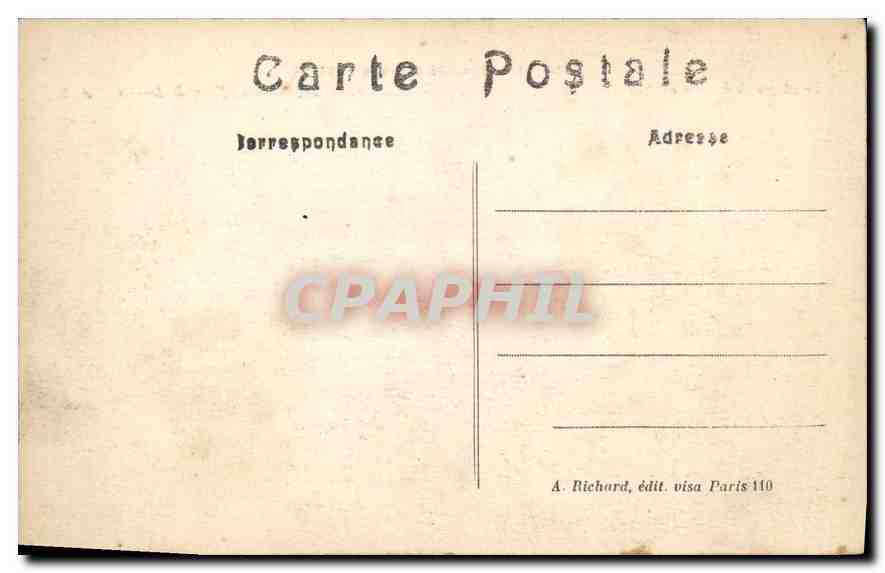 CPA Militaria la grande guerre 1914 16 le champ de bataille de Notre dame de Lorette Ablain Saint Na — Rückseite