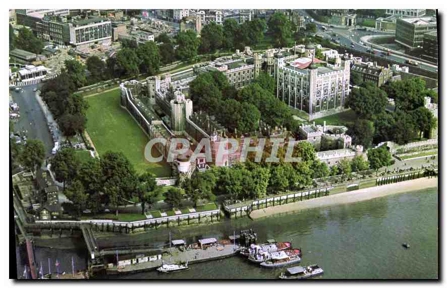 CPM Aerial view of the Tower of London 