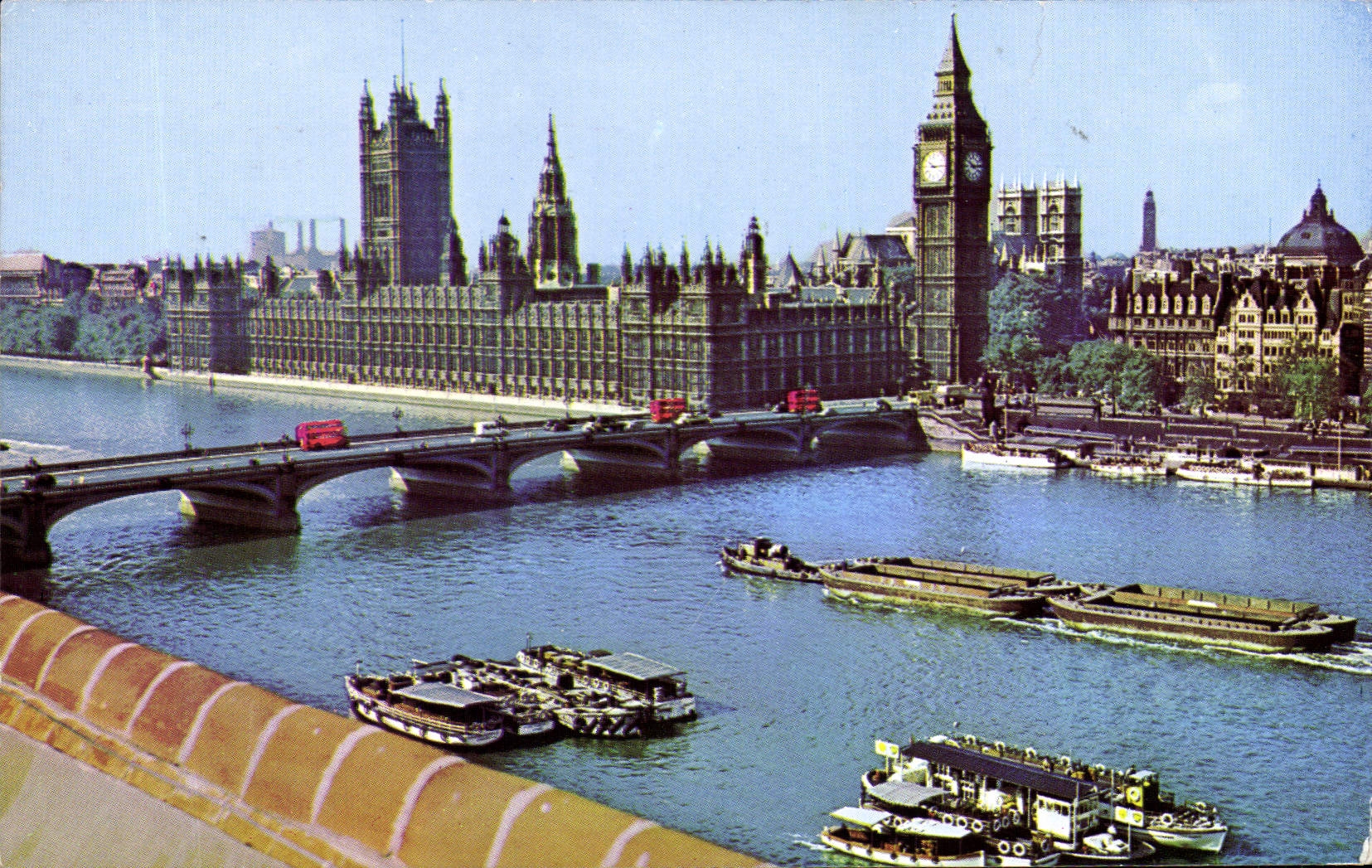 CPA Houses of Parliament Westminster Bridge London 