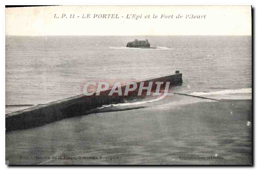 CPA Le Portel l'Epi et le Fort de Mleurt 