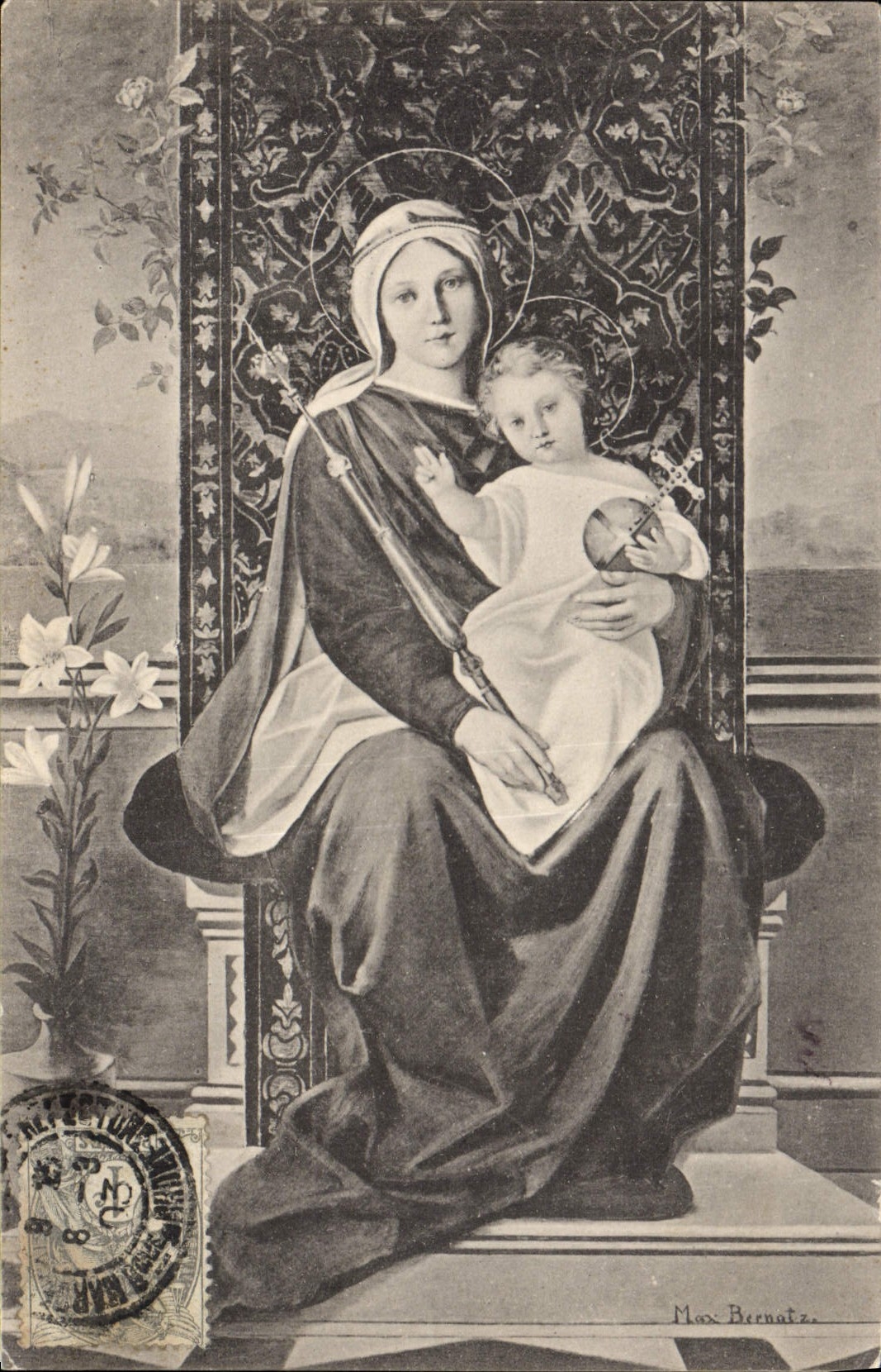 CPA Vierge