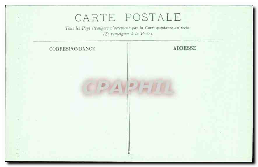 CPA Cheverny le chateau la salle des gardes la cheminee  — Rückseite