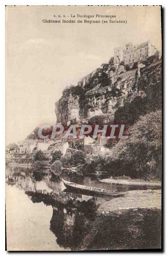 Burg Beynac (im Sarladais) — Die malerische Dordogne — Fot. F. Dauchet-Gamlat