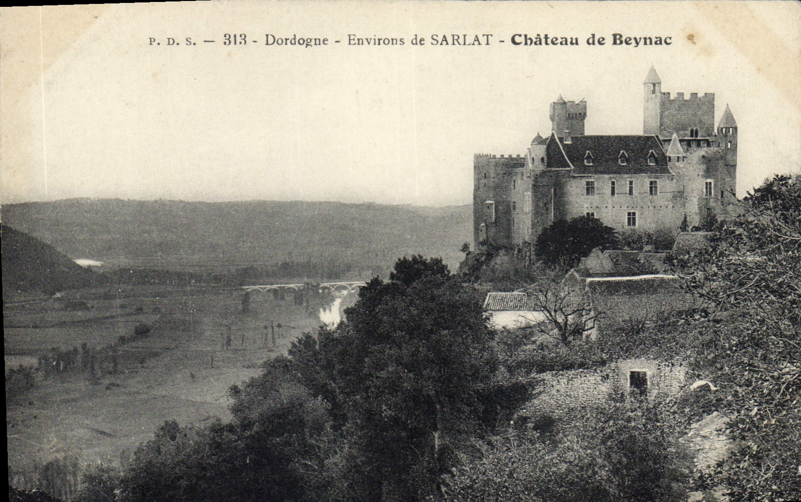 Château de Beynac — Environs de SARLAT — P.D.S. 313