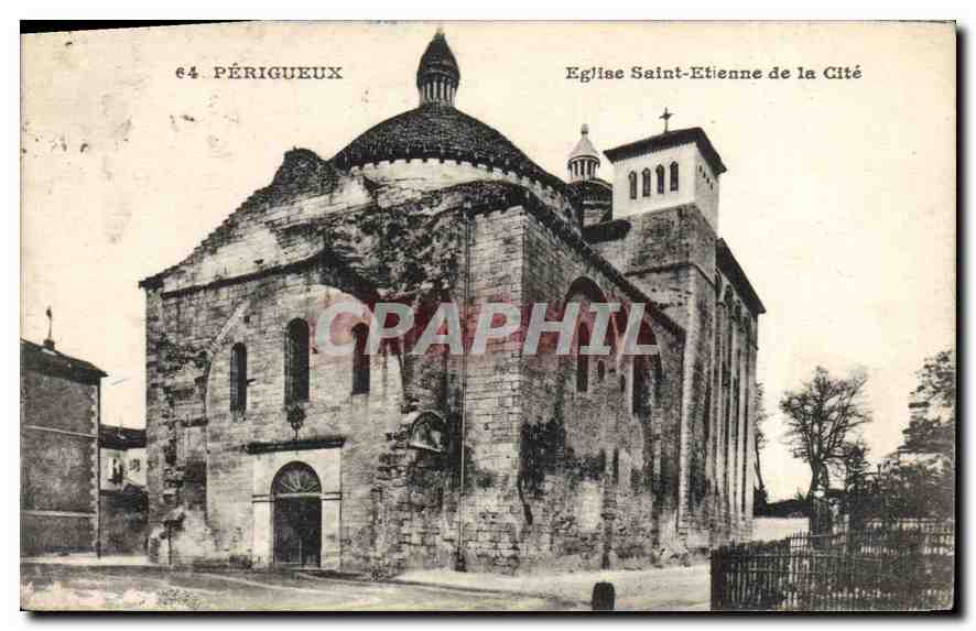 CPA Perigueux Eglise Saint Etienne de la Cite 
