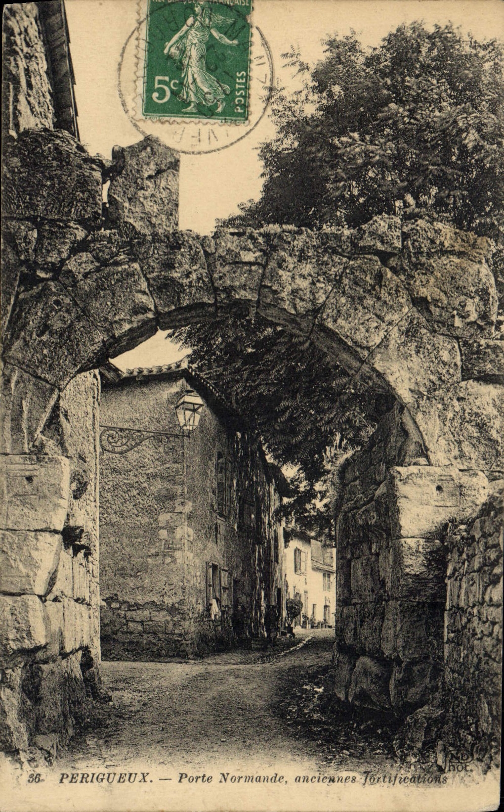 Périgueux — Porte Normande, anciennes fortifications