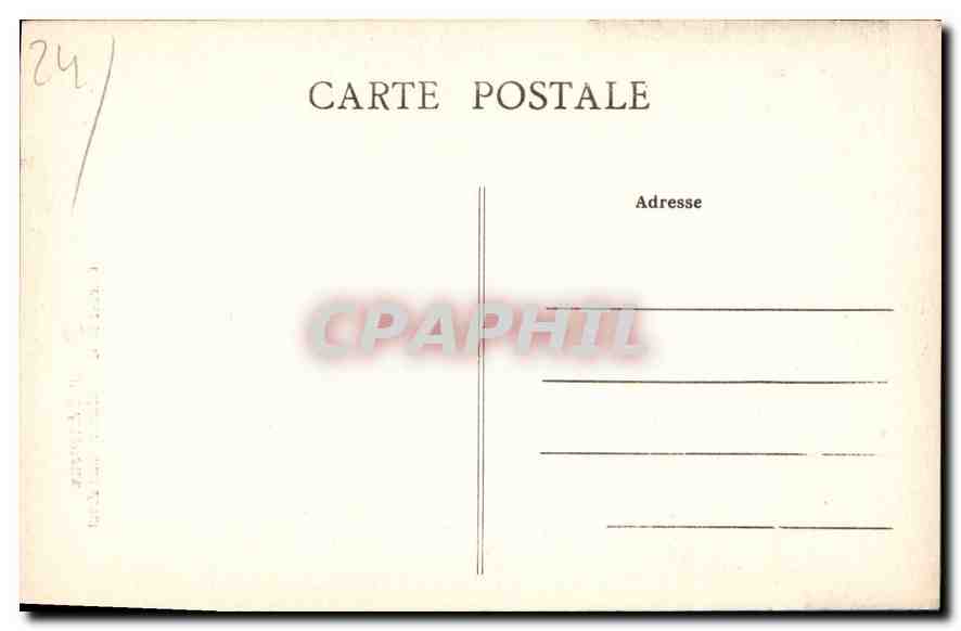 CPA Perigueux Clocher de la Cathedrale Saint Front  — Rückseite