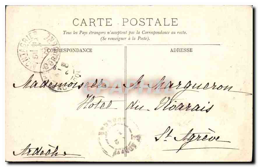 CPA Perigueux Bac de Campniac  — Rückseite