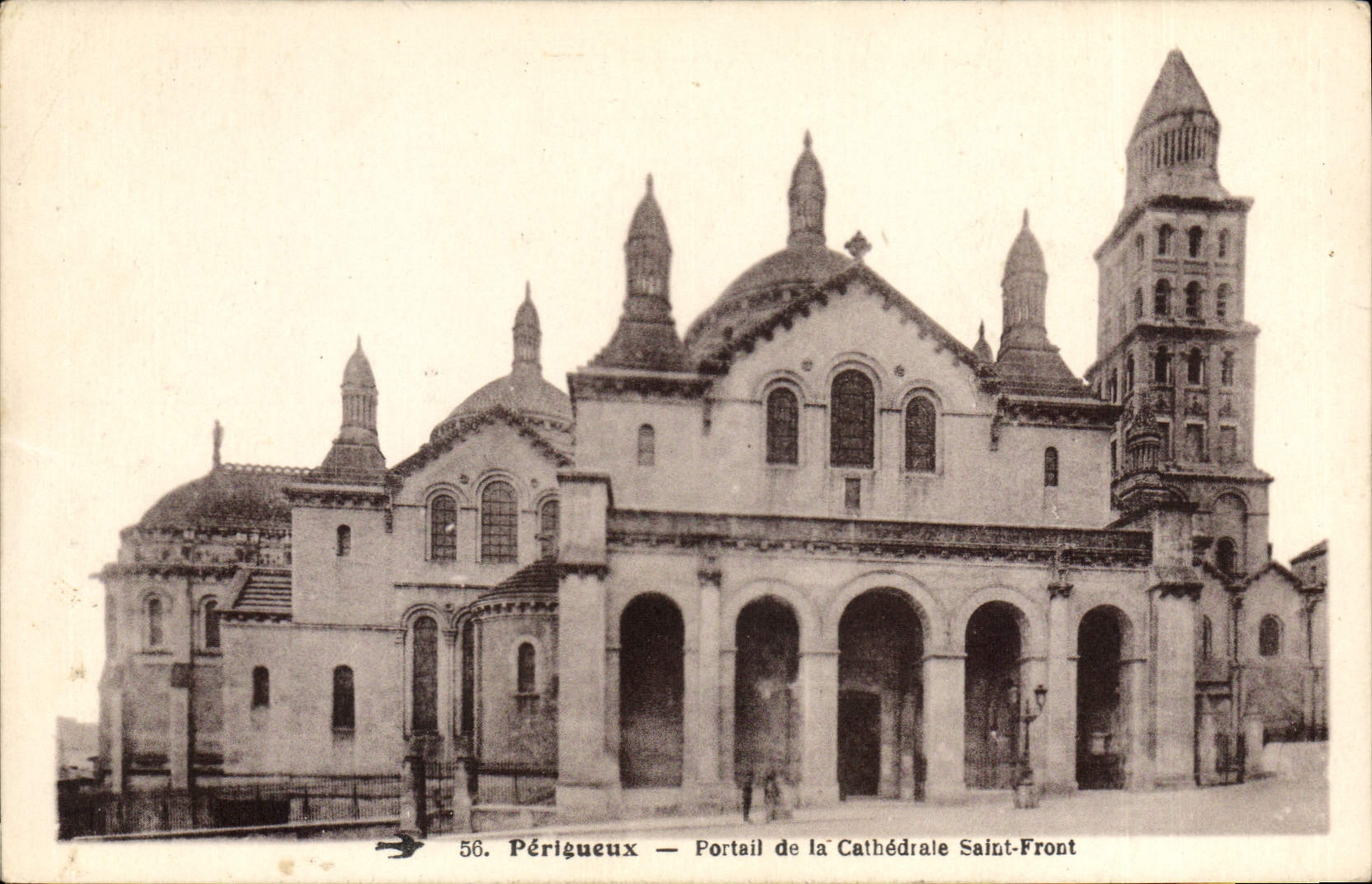 Périgueux — Portail de la Cathédrale Saint-Front — Éditeur non identifié, n° 58
