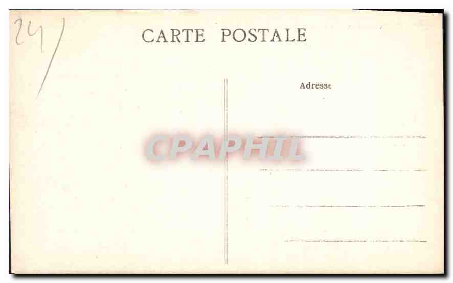 Périgueux — Das alte Mühle — Verlag: P. L. B. n°37 — Rückseite