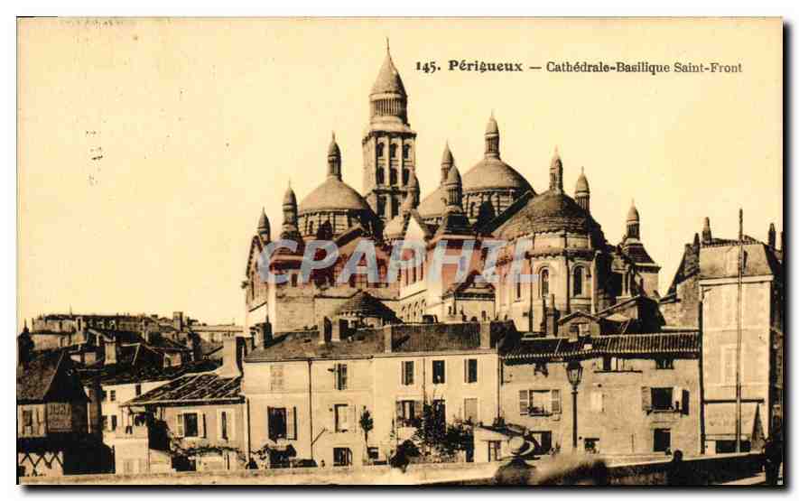 CPA Perigueux Cathedrale Basilique Saint Front 