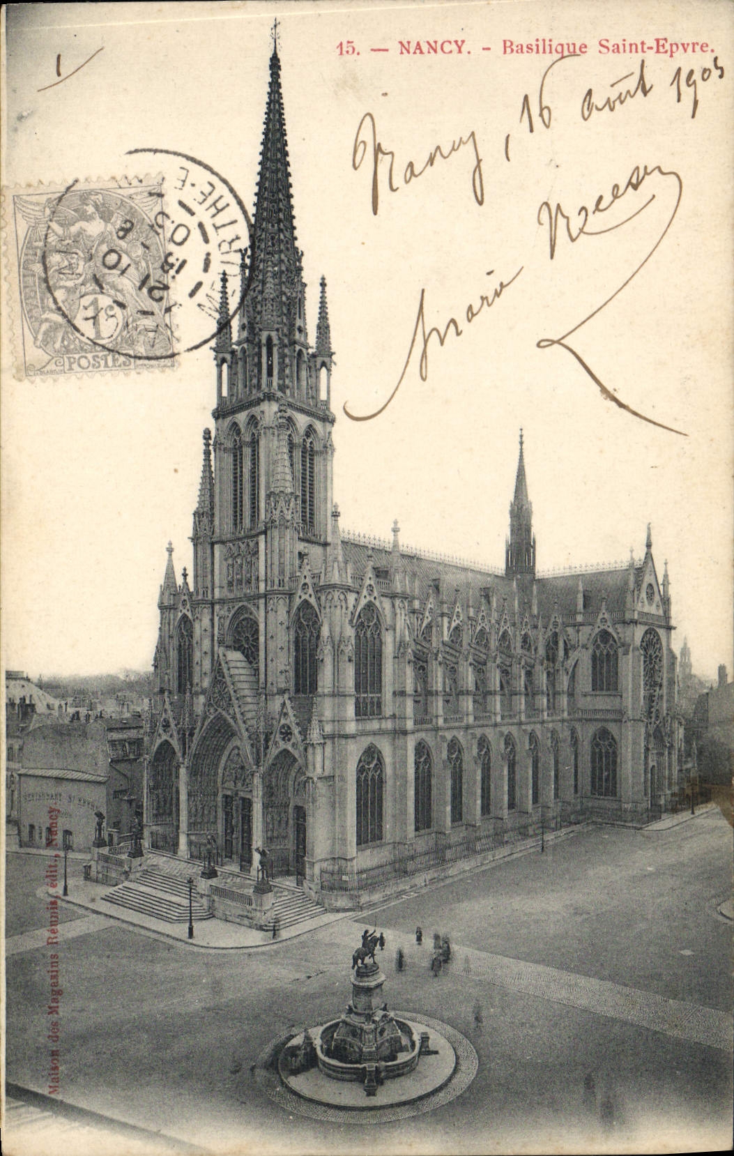 NANCY — Basilique Saint-Epvre — Magasin Français, n°15