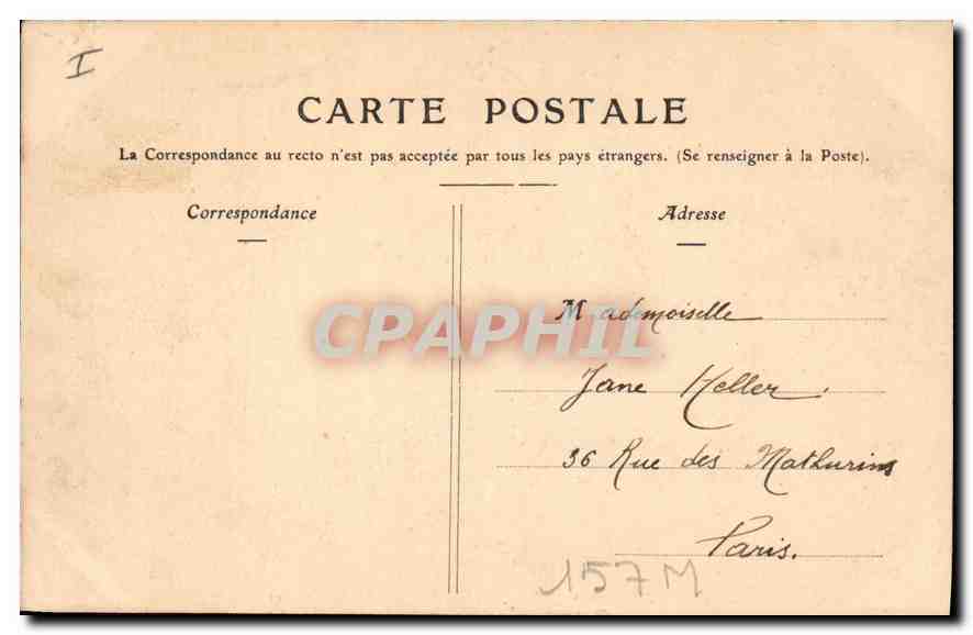 CPA Nancy Place Thiers en face la Gare des Voyageurs  — Rückseite